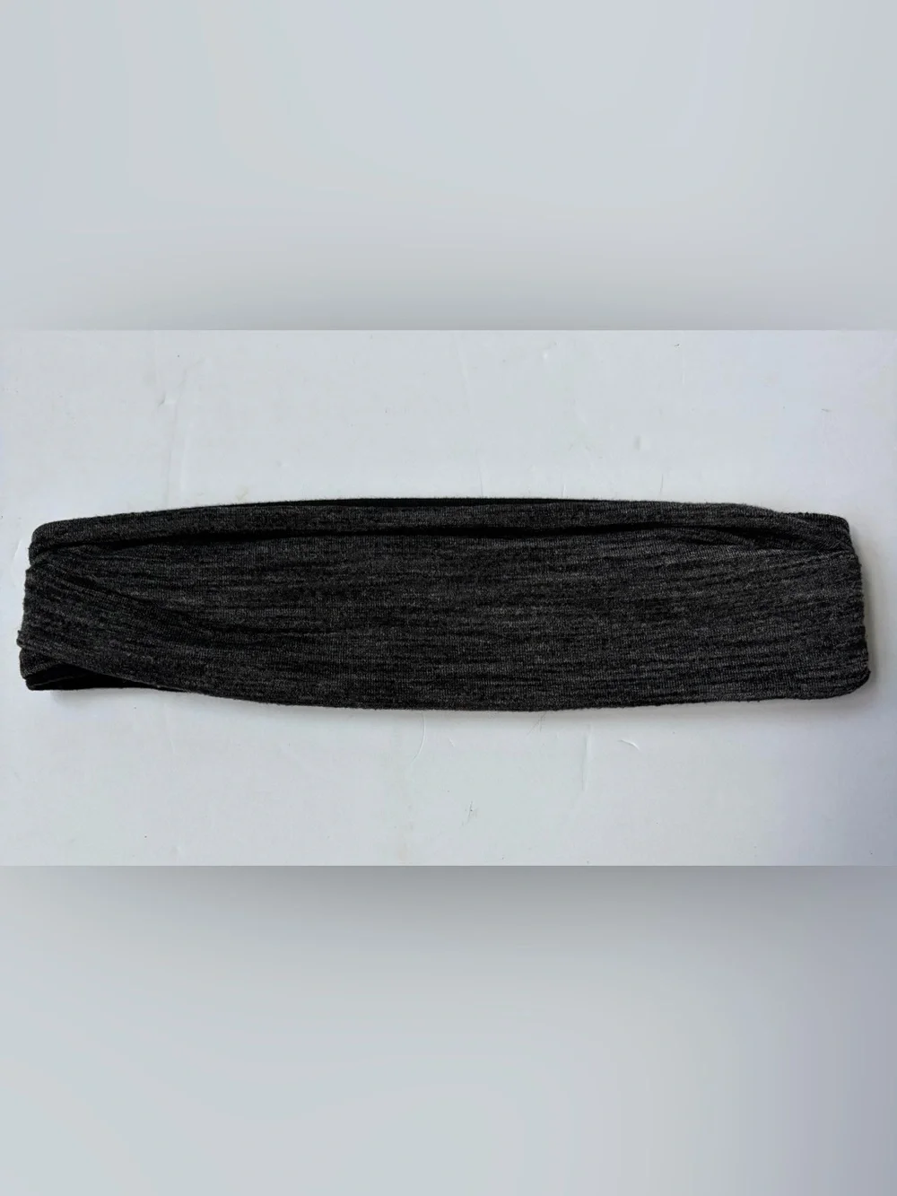 Lululemon Black & Charcoal Twist Headband + Speckled Blue/White Headband